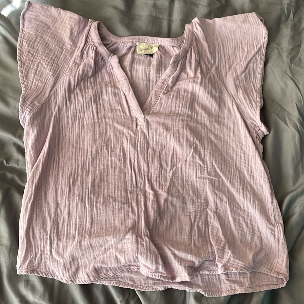 Light purple blouse